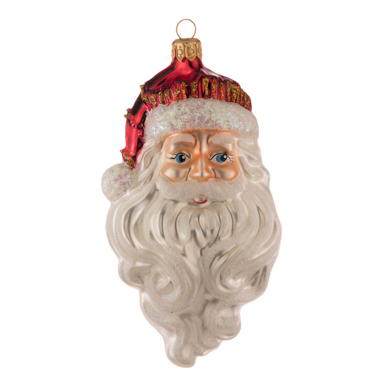 Santa's head with beard